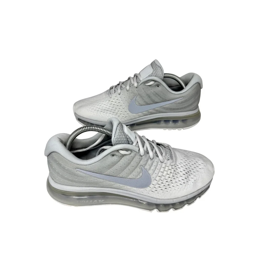 Nike Air Max 2017 Running Shoes Mens 9 Grey 849559-009 Low Top